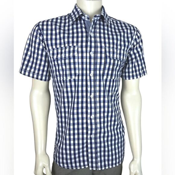 Paper, Denim & Cloth Short Sleeved Button Down in Like New Condition Size Large - Picture 1 of 5